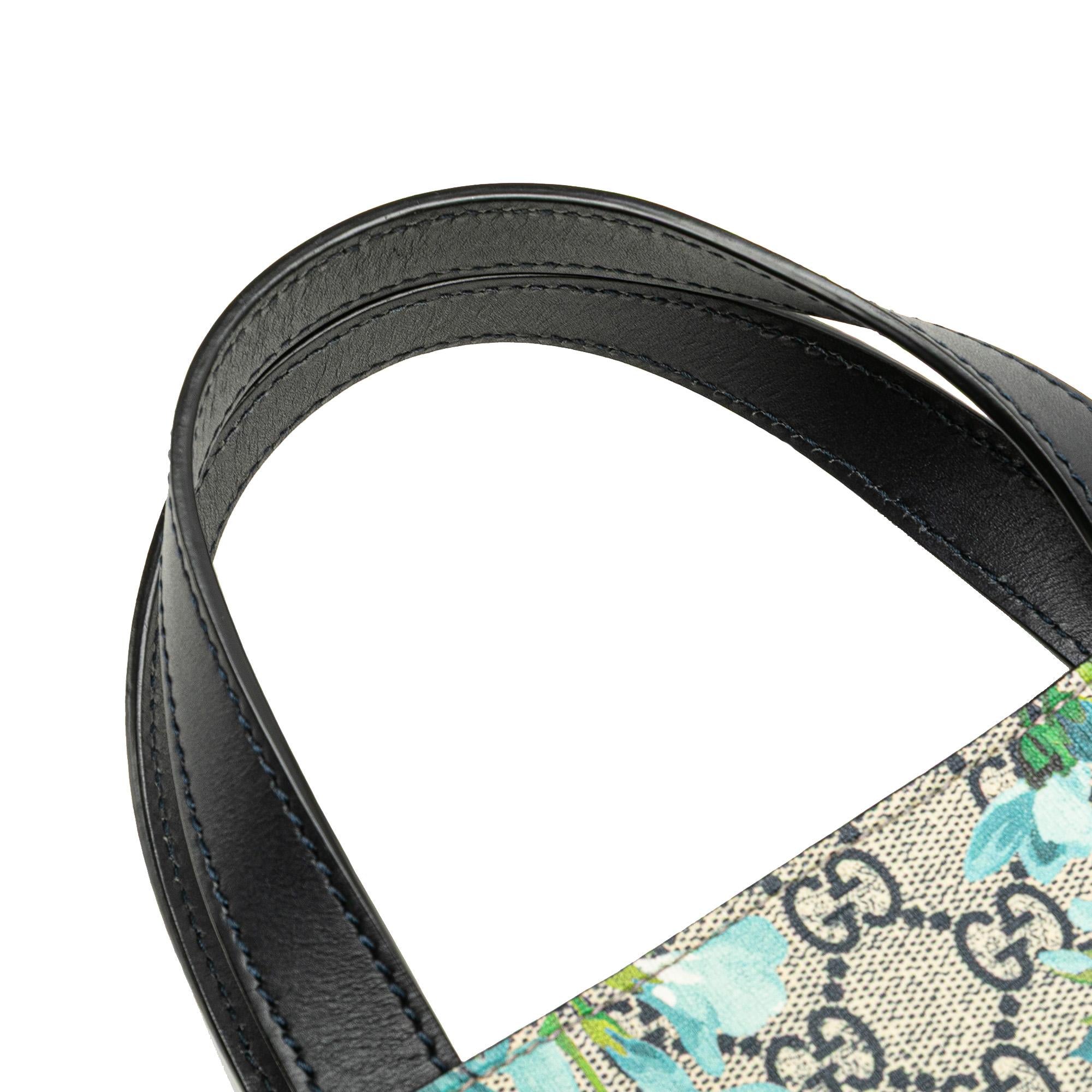 Gucci GG Supreme Blooms Convertible Soft Tote