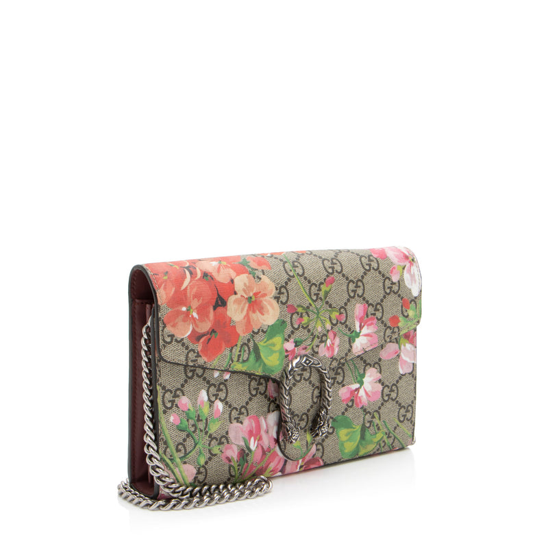 Gucci blooms supreme chain wallet shop