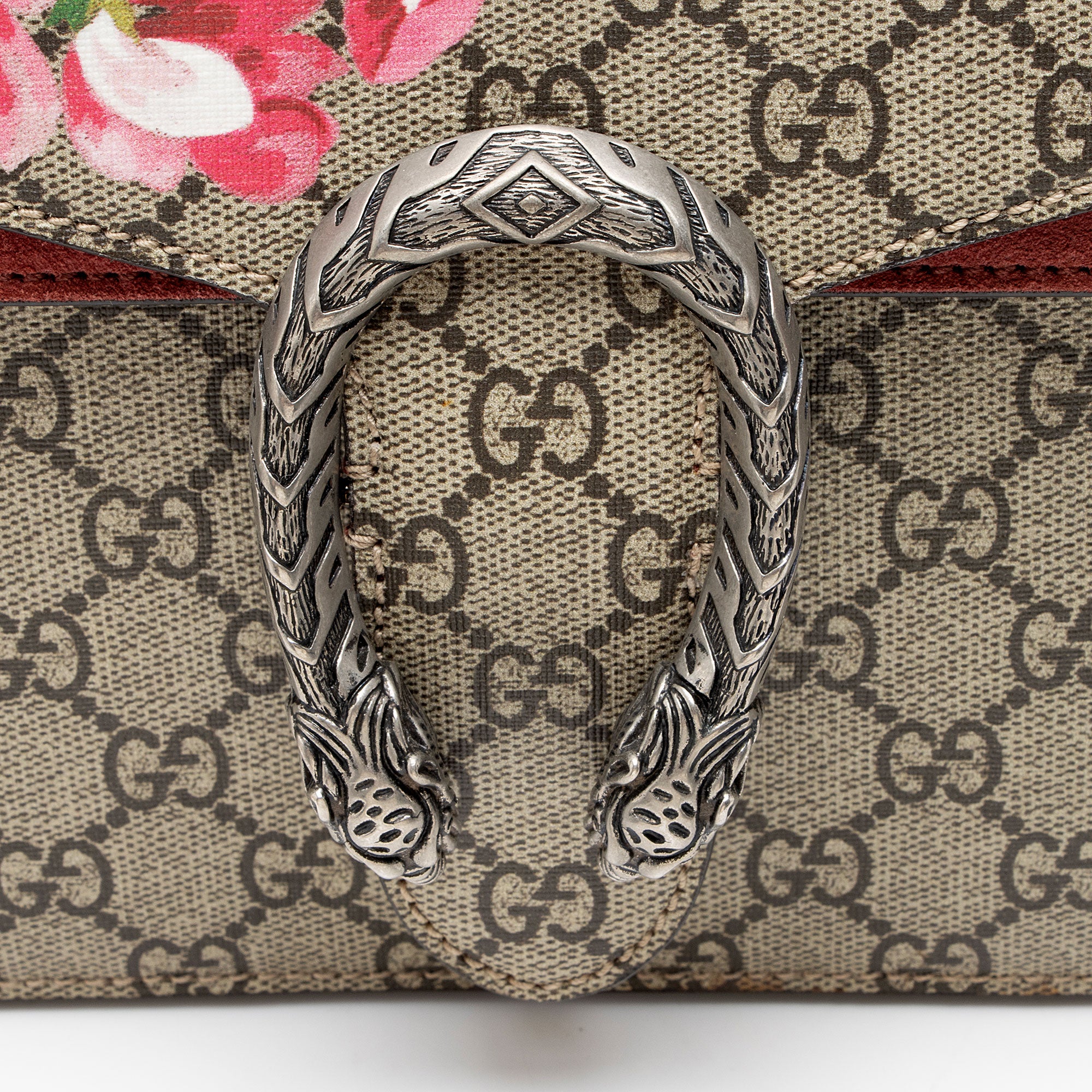 Gucci GG Supreme Blooms Dionysus Large Shoulder Bag