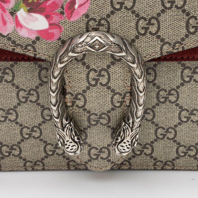 Gucci GG Supreme Blooms Dionysus Medium Shoulder Bag (SHF-JPWNlE)