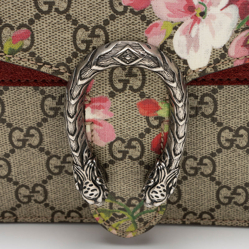 Gucci GG Supreme Blooms Dionysus Mini Bag SHF Elkq2m LuxeDH
