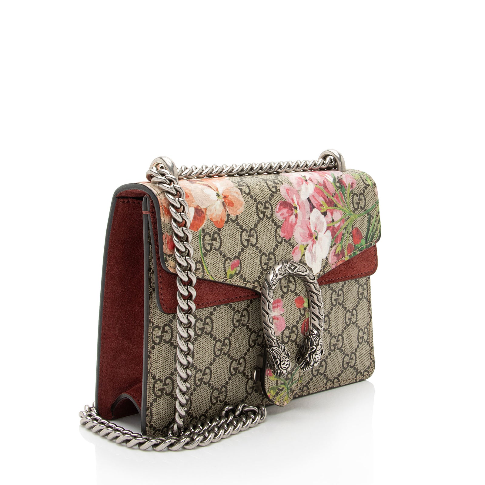 Gucci GG Supreme Blooms Dionysus Mini Bag SHF Elkq2m LuxeDH