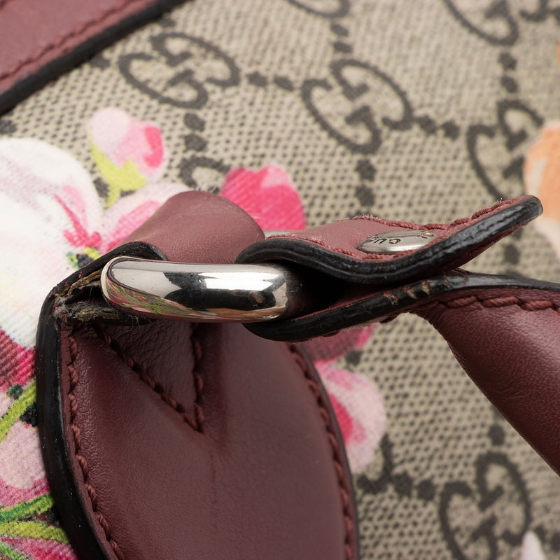 Gucci blooms gg supreme boston outlet bag