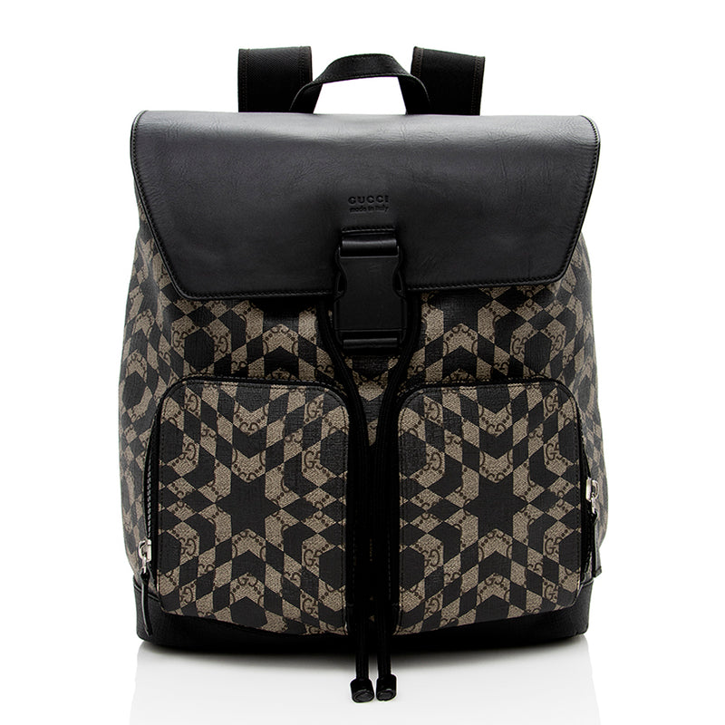 Gucci GG Supreme Caleido Backpack - FINAL SALE (SHF-15152) – LuxeDH