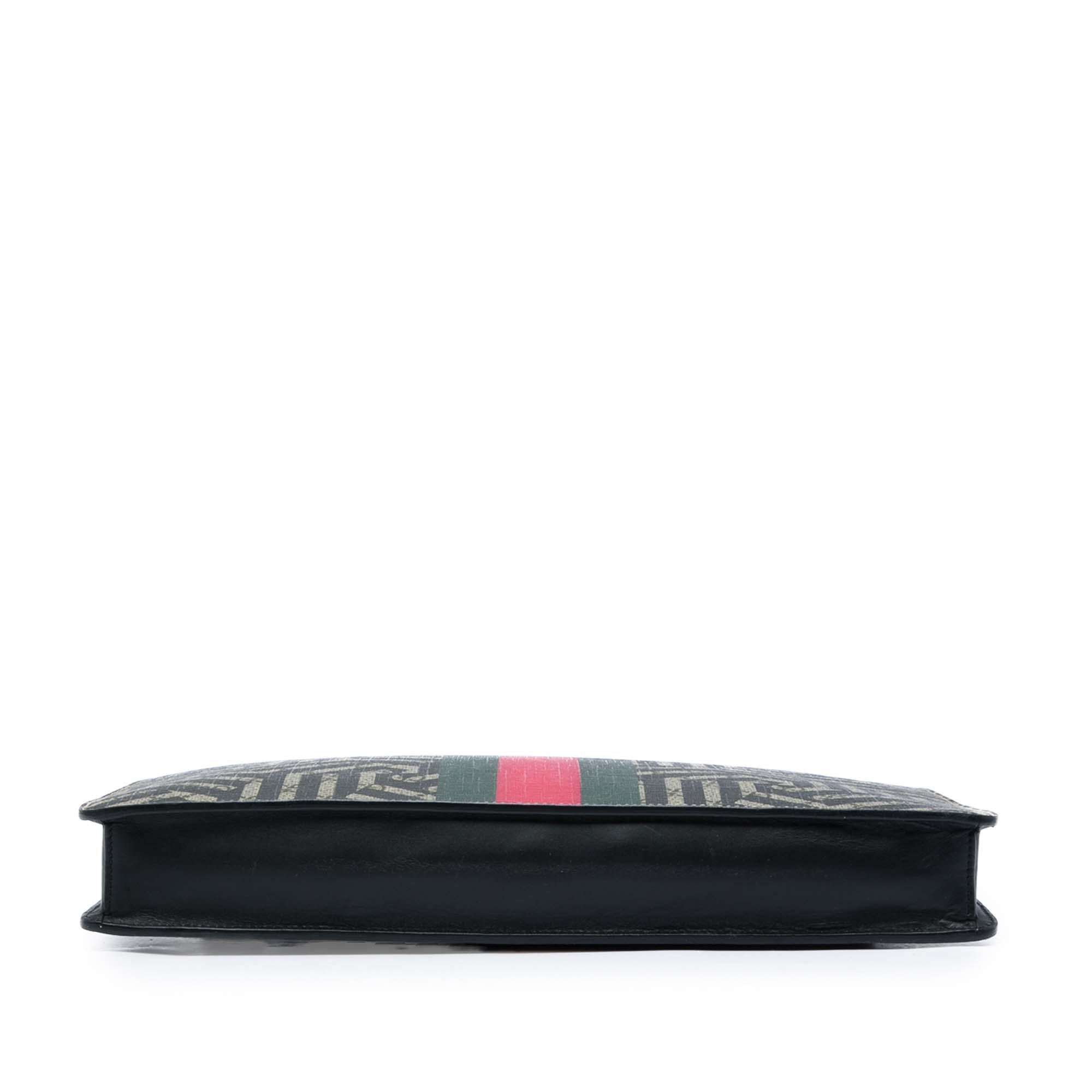 Gucci GG Supreme Caleido Web Messenger Bag