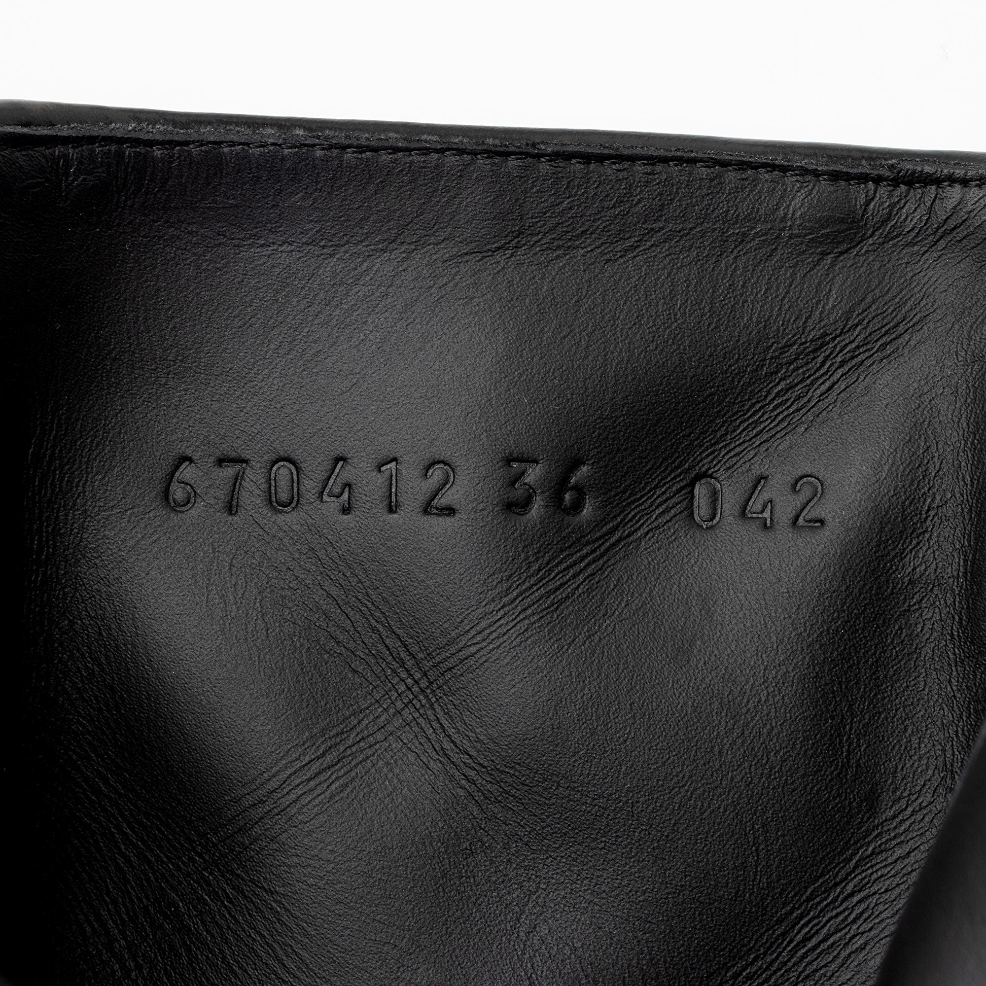 Gucci GG Supreme Calfskin Interlocking G Boots - Size 6 / 36