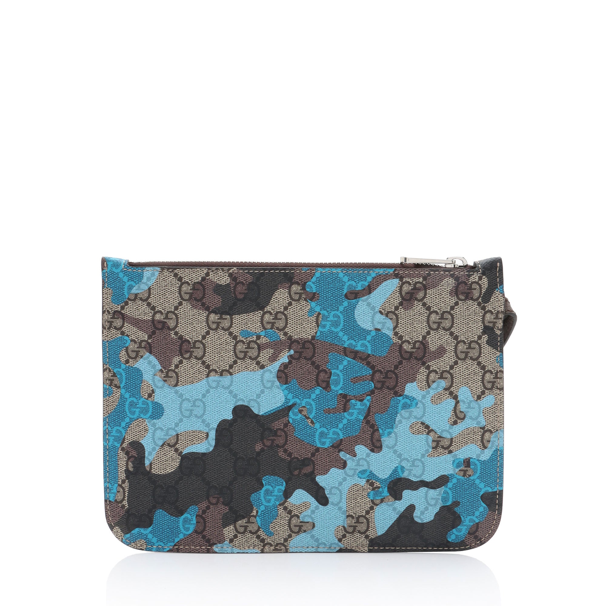 Gucci GG Supreme Camouflage Pochette