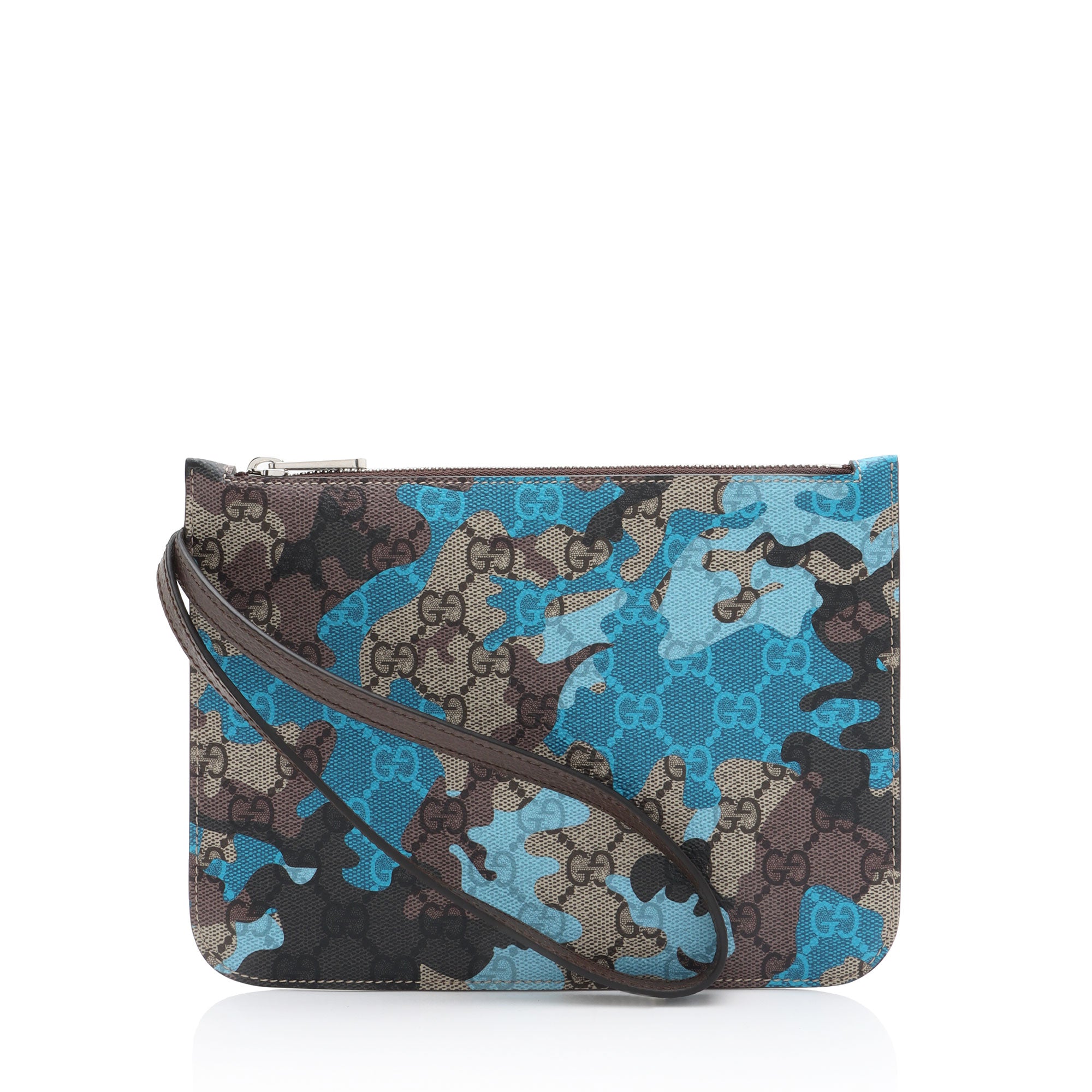 Gucci GG Supreme Camouflage Pochette