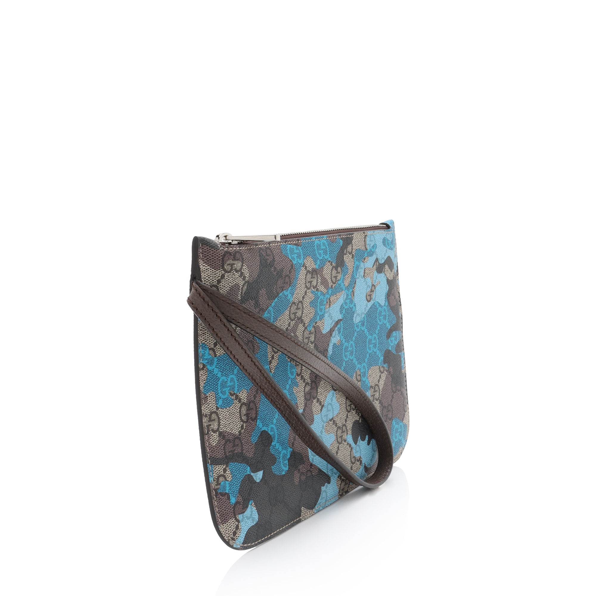 Gucci GG Supreme Camouflage Pochette