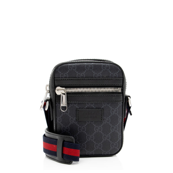 Gucci GG Supreme Canvas Mini Messenger Bag (SHF-FX0lzC)