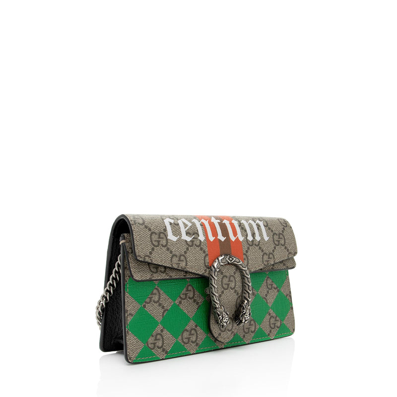 Gucci GG Supreme Centum Dionysus Super Mini Bag (SHF-nCrSGn)
