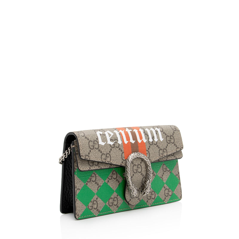 Gucci GG Supreme Centum Dionysus Super Mini Bag (SHF-dH3tpw)