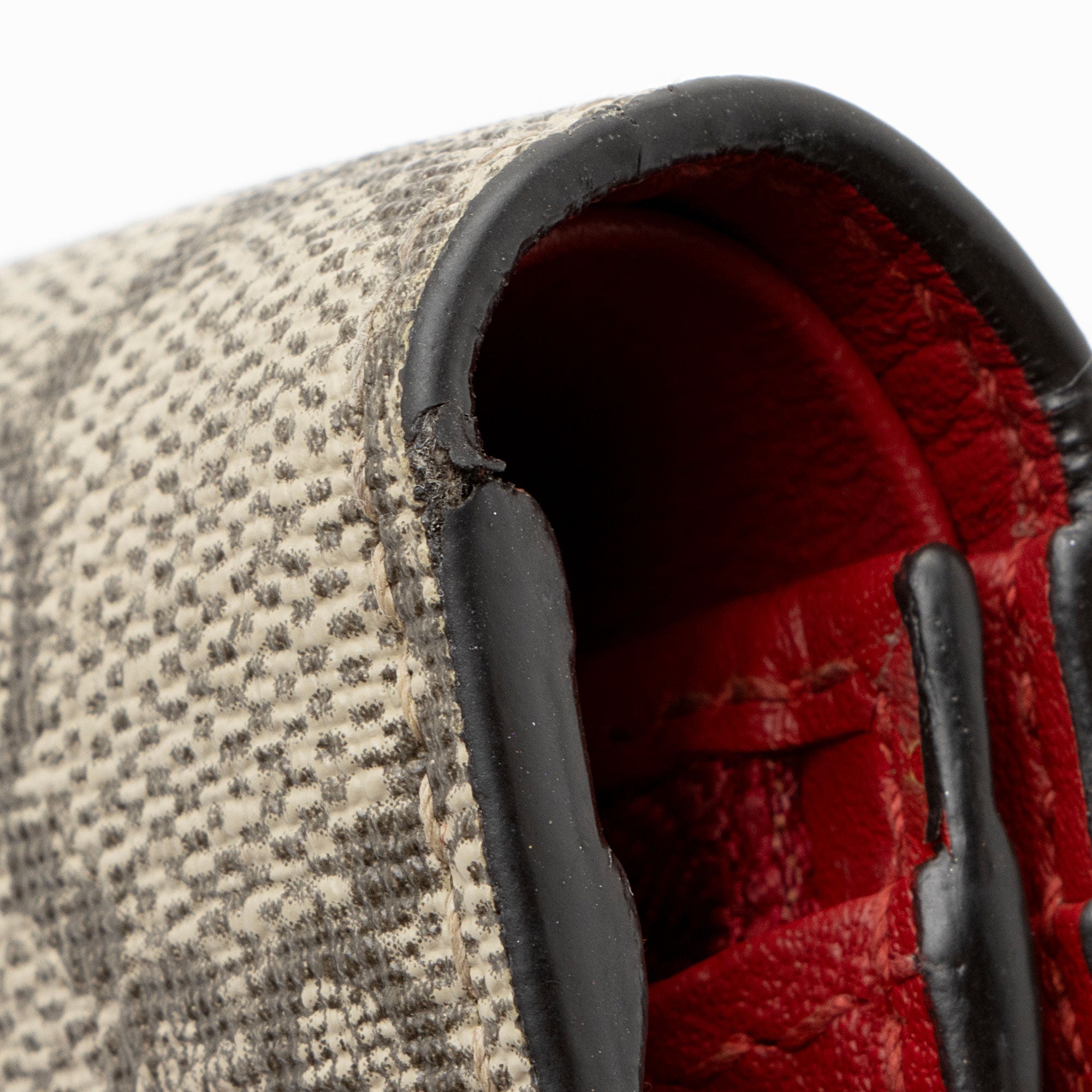 Gucci GG Supreme Cherry Compact Wallet