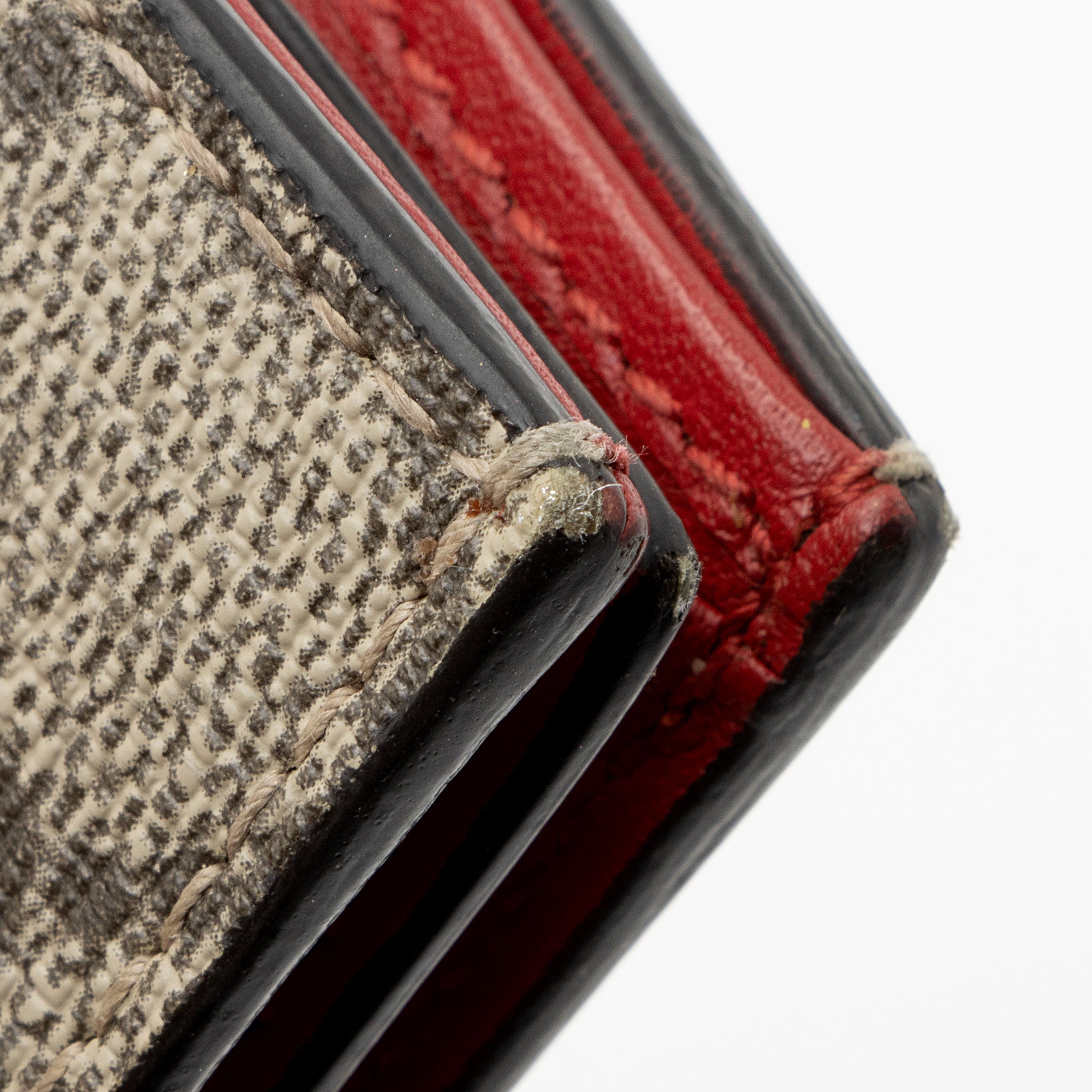 Gucci GG Supreme Cherry Compact Wallet