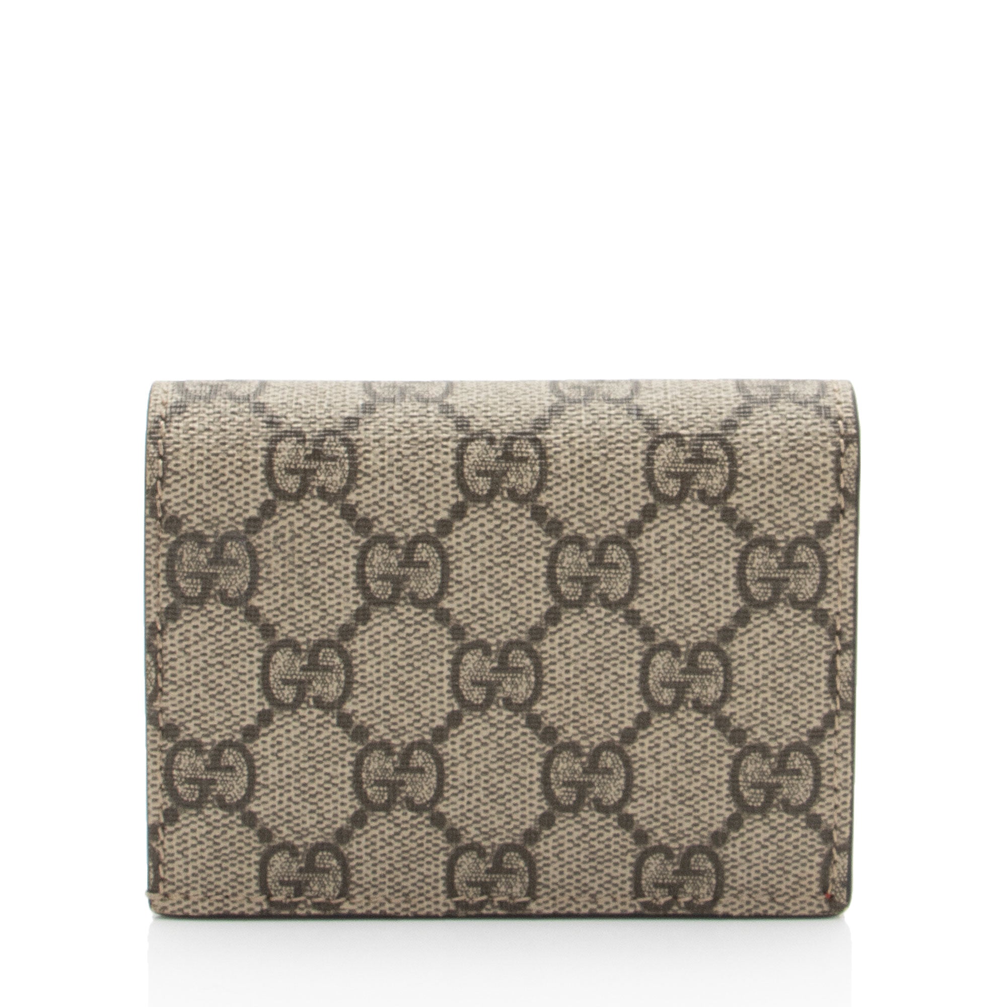 Gucci GG Supreme Cherry Compact Wallet