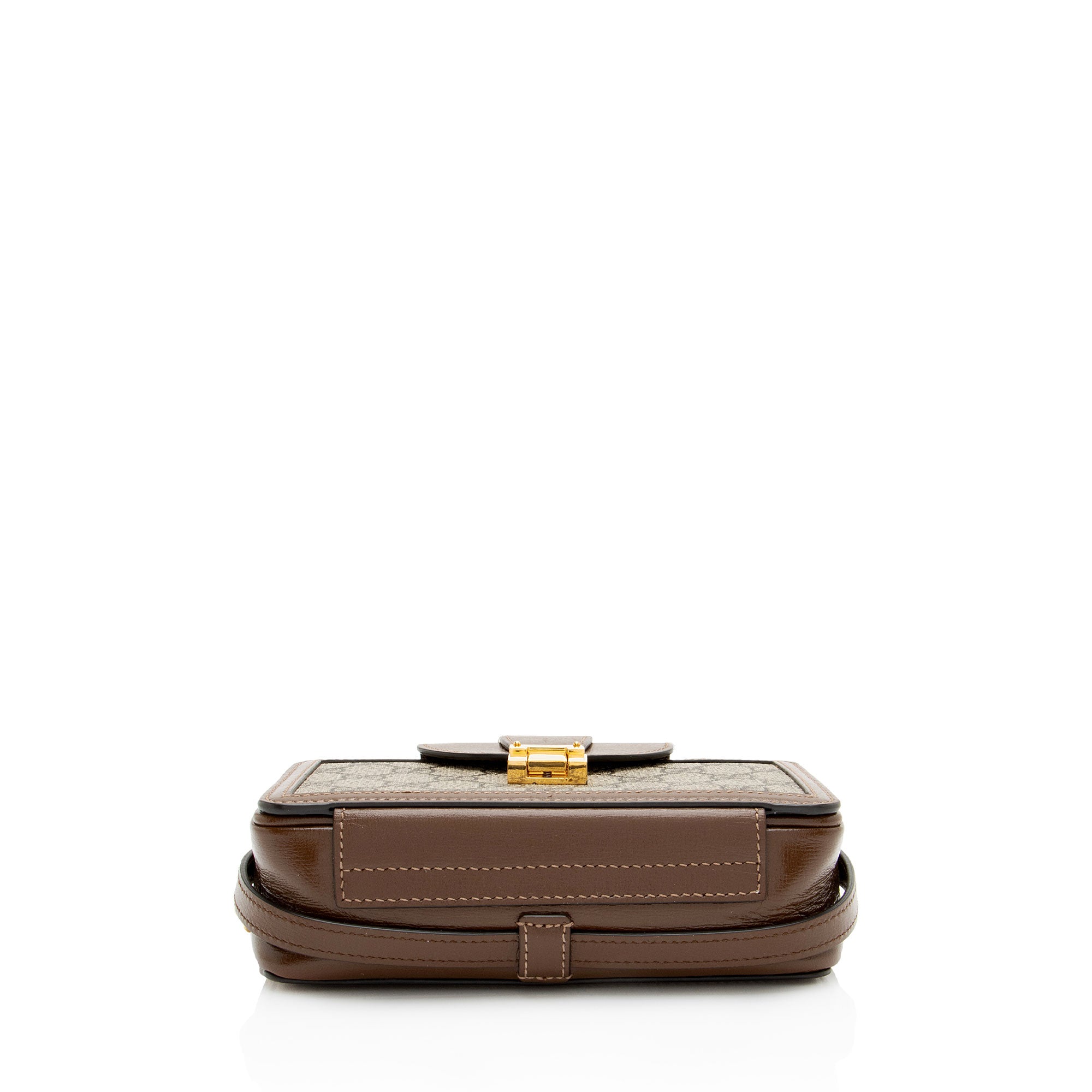 Gucci GG Supreme Clasp Camera Bag