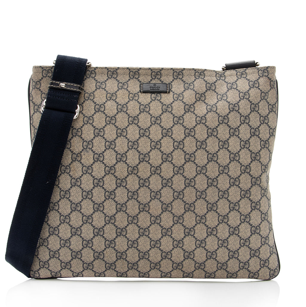 Gucci GG Supreme Classic Flat Medium Messenger Bag (SHF-rHNsr9) – LuxeDH