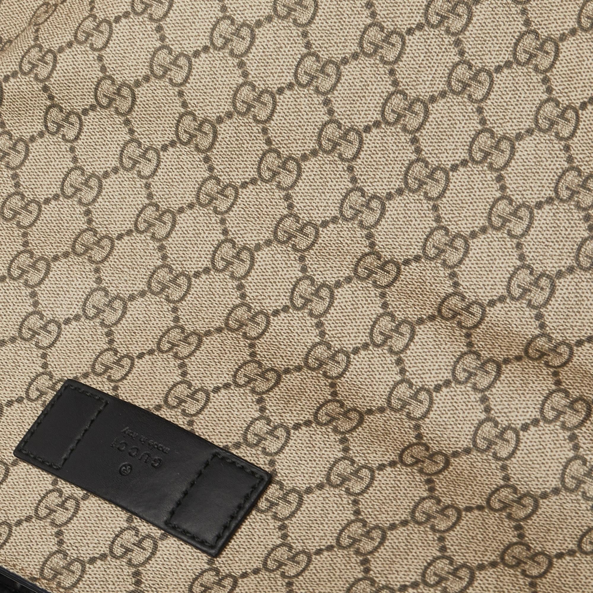 Gucci GG Supreme Convertible Soft Tote (SHG-N1E2LZ)
