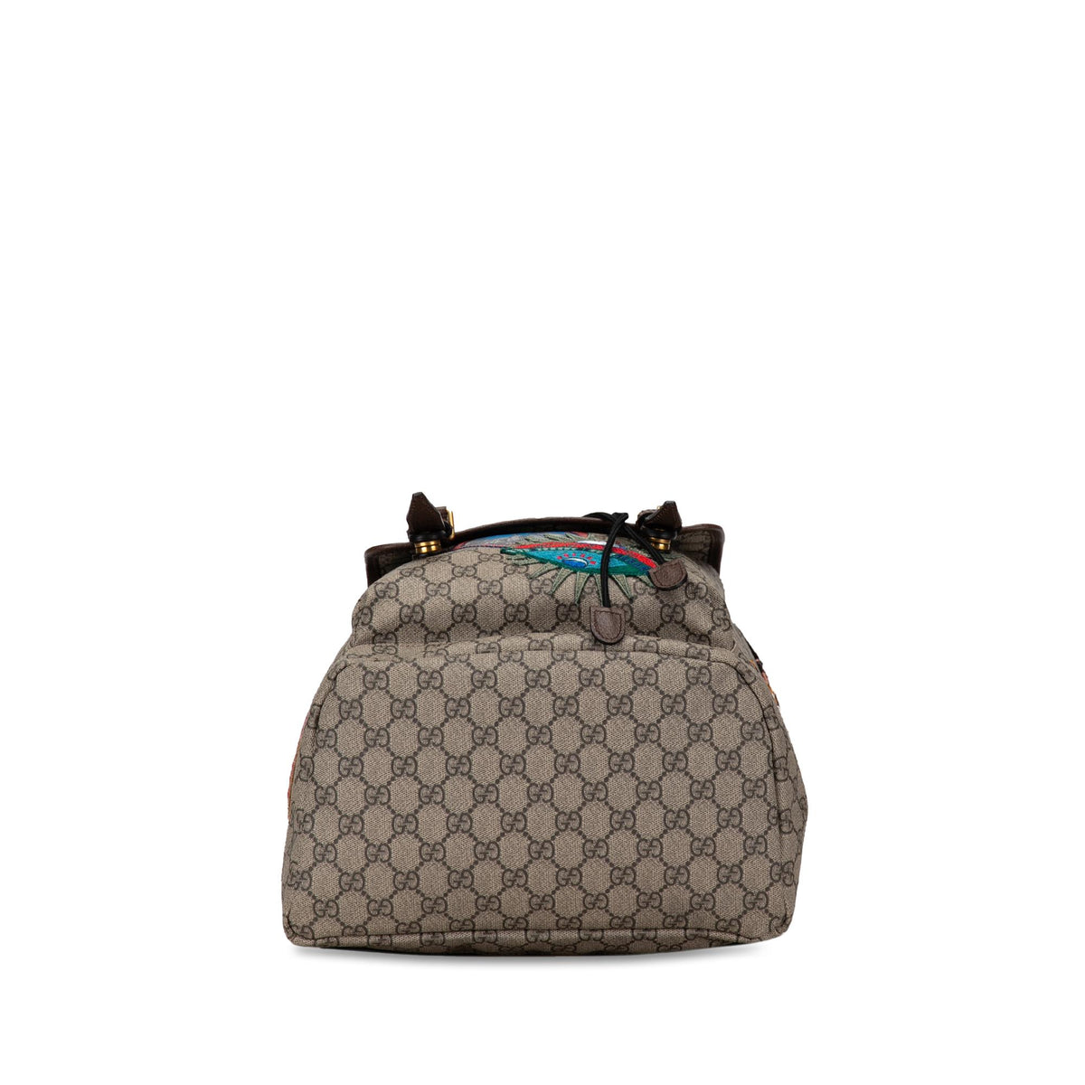 Gucci Courrier Soft Backpack Gg Coated #320919G16B Gucci Soft GG Supreme Monogram Courrier Web Double Buckle  main image 3