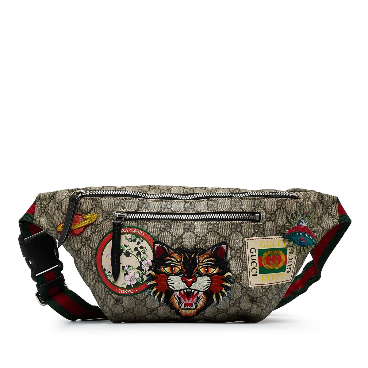 Gucci-GG-Supreme-Courrier-Belt  display picture 3