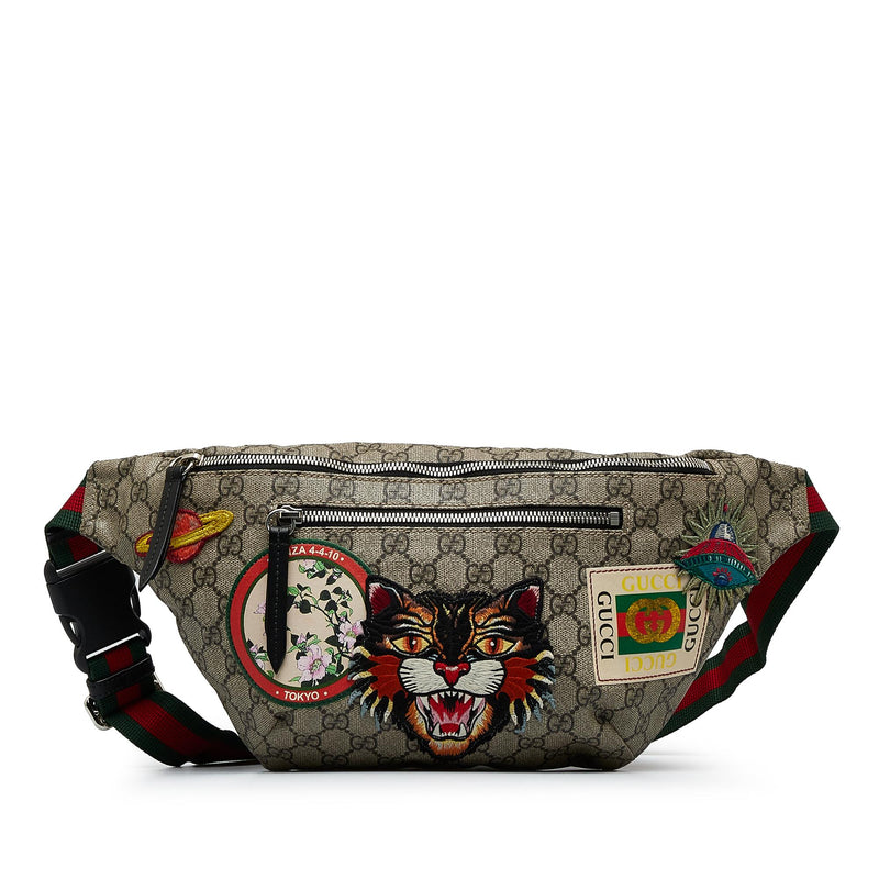 Gucci GG Supreme Courrier Belt Bag SHG EU3sQu LuxeDH
