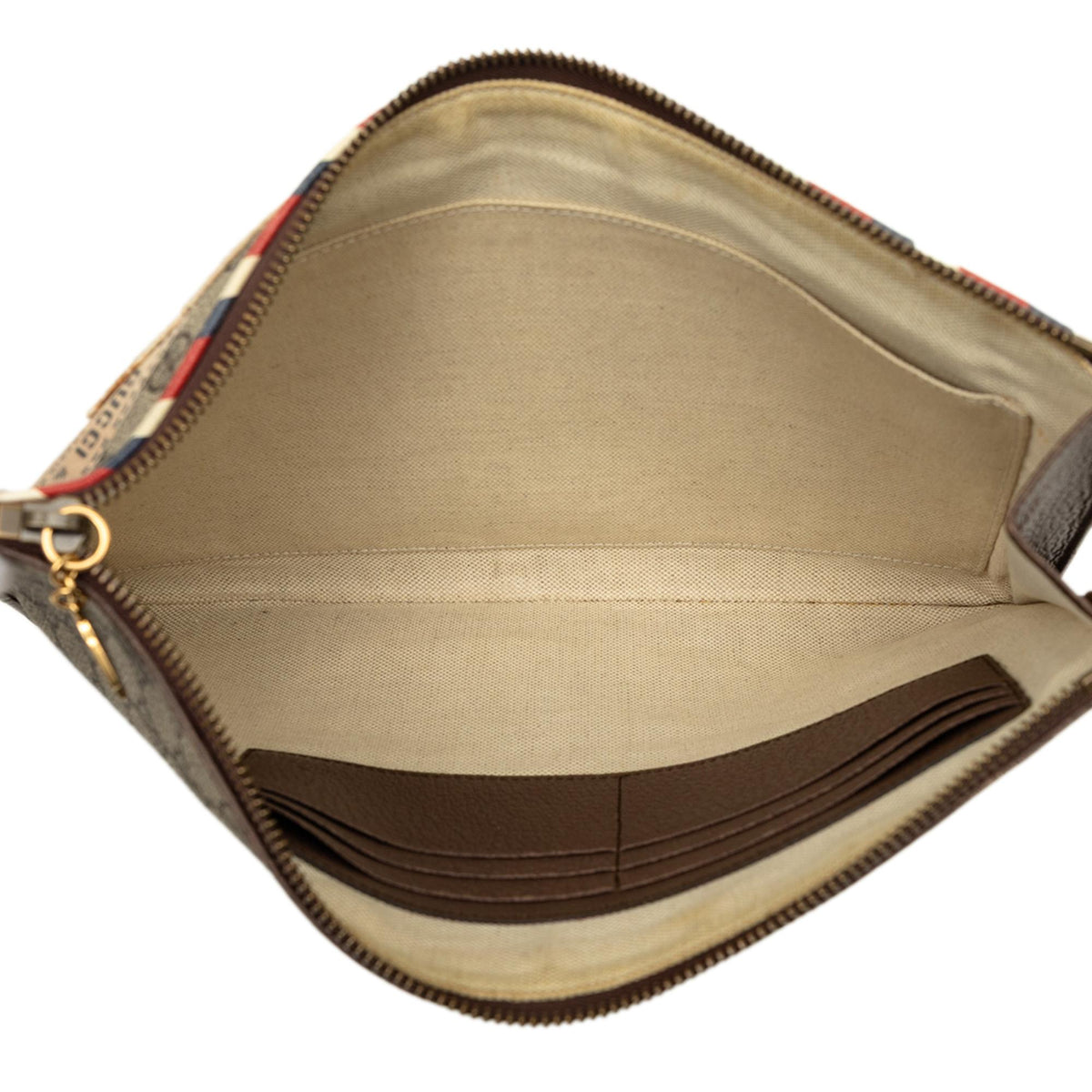 Gucci GG Supreme Courrier Clutch