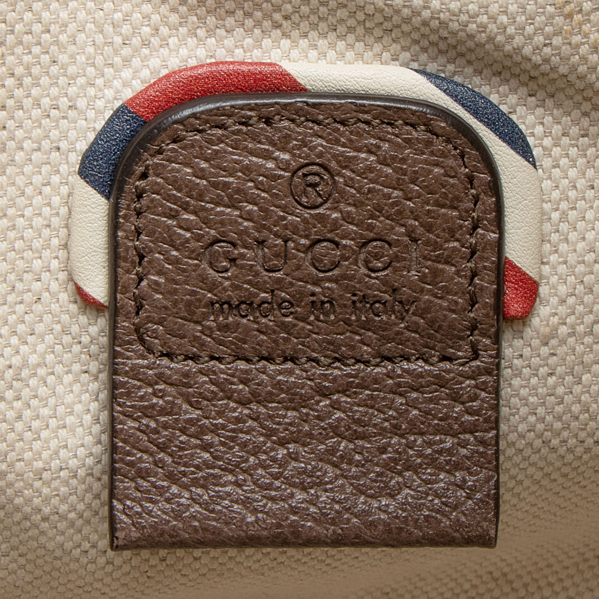 Gucci GG Supreme Courrier Drawstring Sling Bag