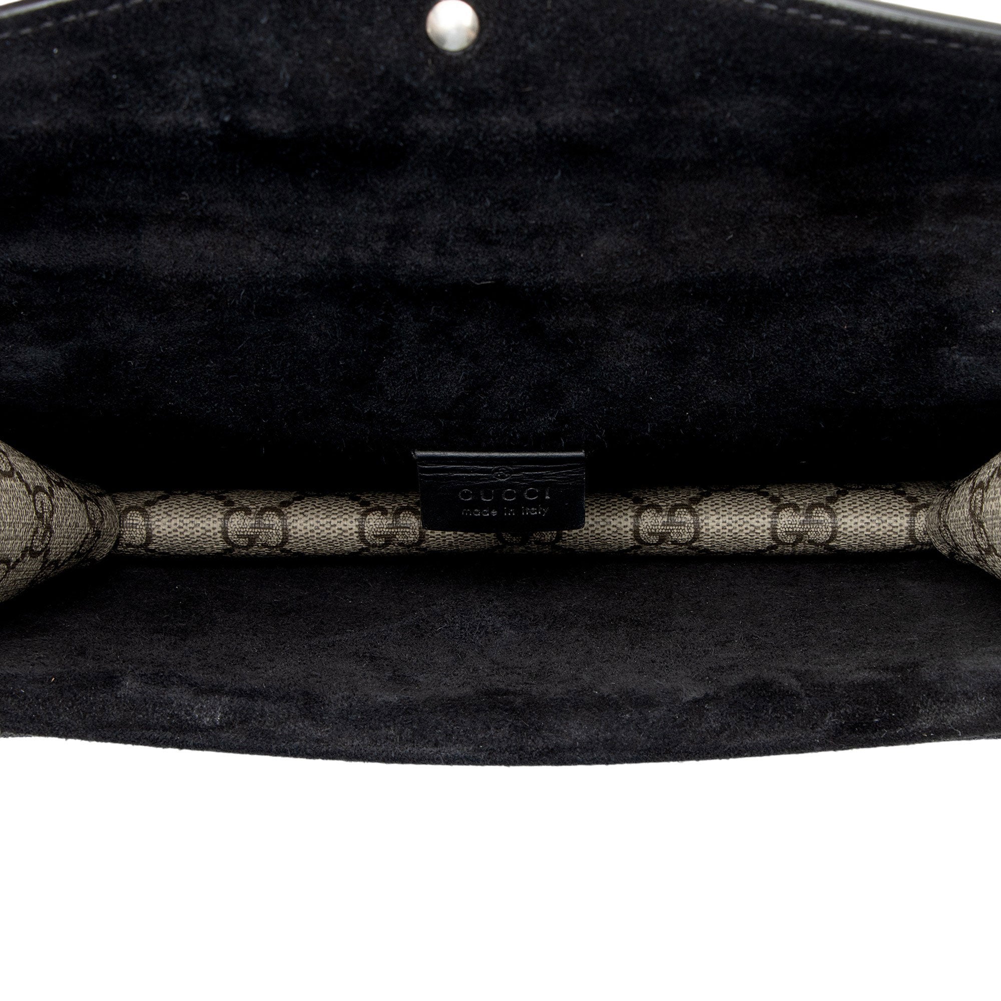 Gucci GG Supreme Crystal Dionysus Medium E/W Shoulder Bag