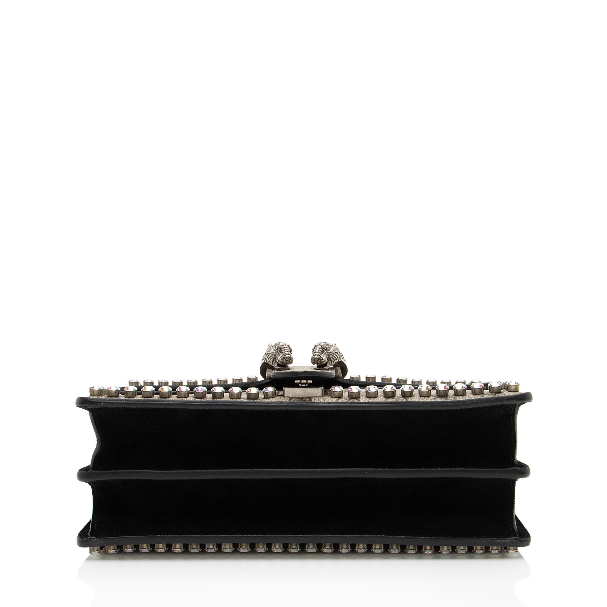 Gucci GG Supreme Crystal Studded Dionysus Medium Shoulder Bag
