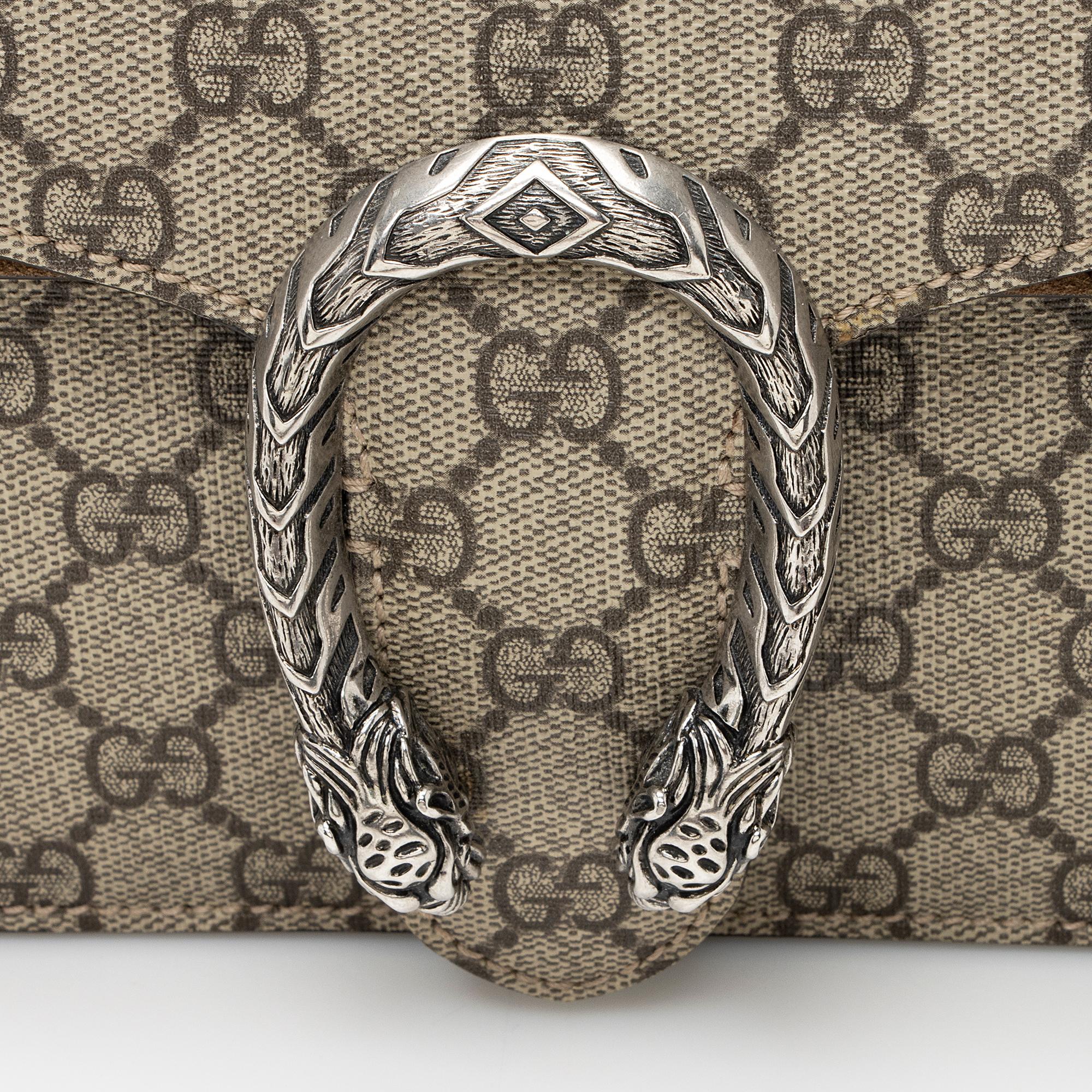 Gucci GG Supreme Dionysus Small Shoulder Bag (SHF-22265)