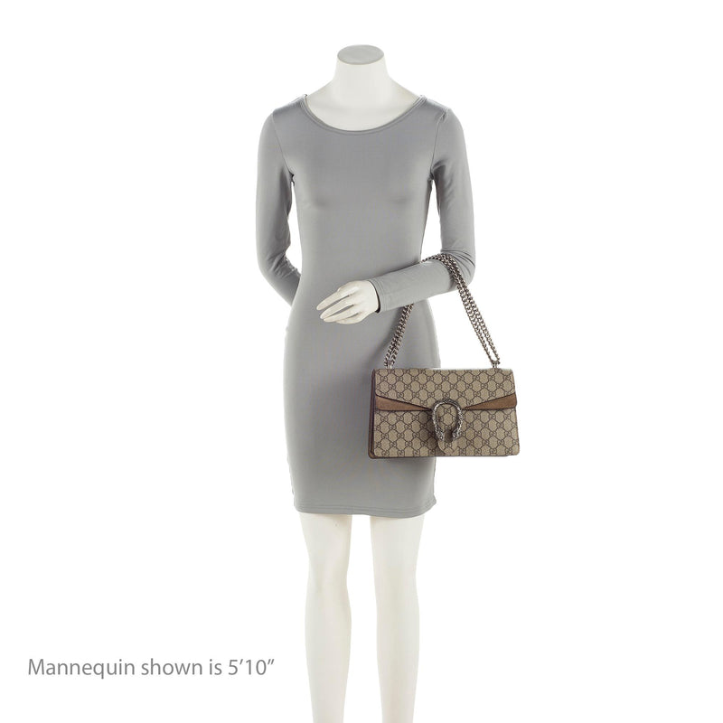 Gucci GG Supreme Dionysus Small Shoulder Bag SHF 22265 LuxeDH