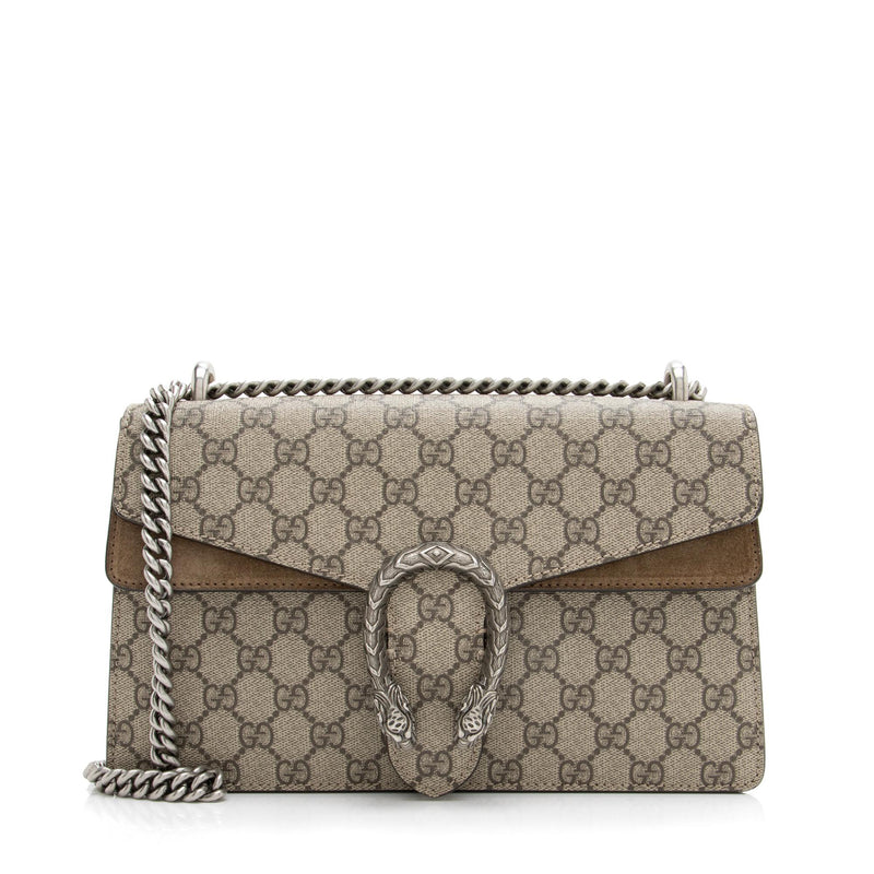 Gucci Green GG Embossed Velvet Dionysus Small Shoulder Bag - Yoogi's Closet