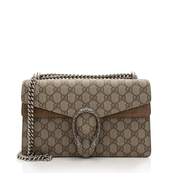 Gucci GG Supreme Dionysus Small Shoulder Bag (SHF-CAAf7C)