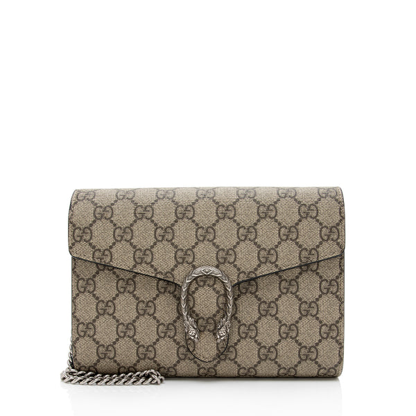 Gucci GG Supreme Dionysus Wallet on Chain Bag (SHF-6kyJO9)