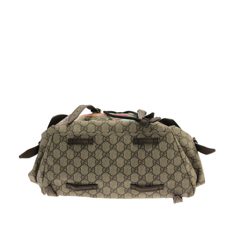 Gucci GG Supreme Donald Duck Soft Backpack (SHG-5R4mC7)