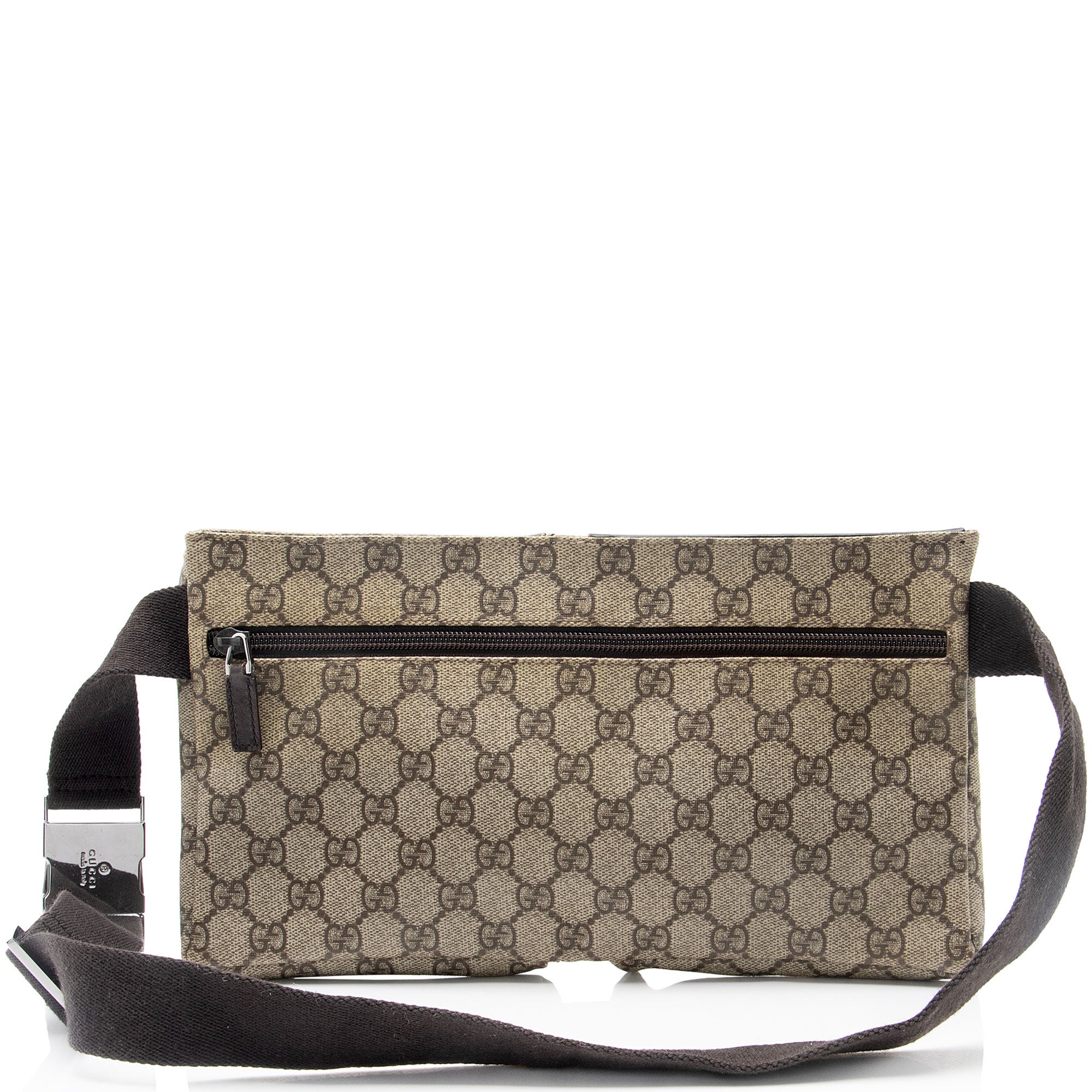 Gucci GG Supreme Double Pocket Belt Bag - FINAL SALE