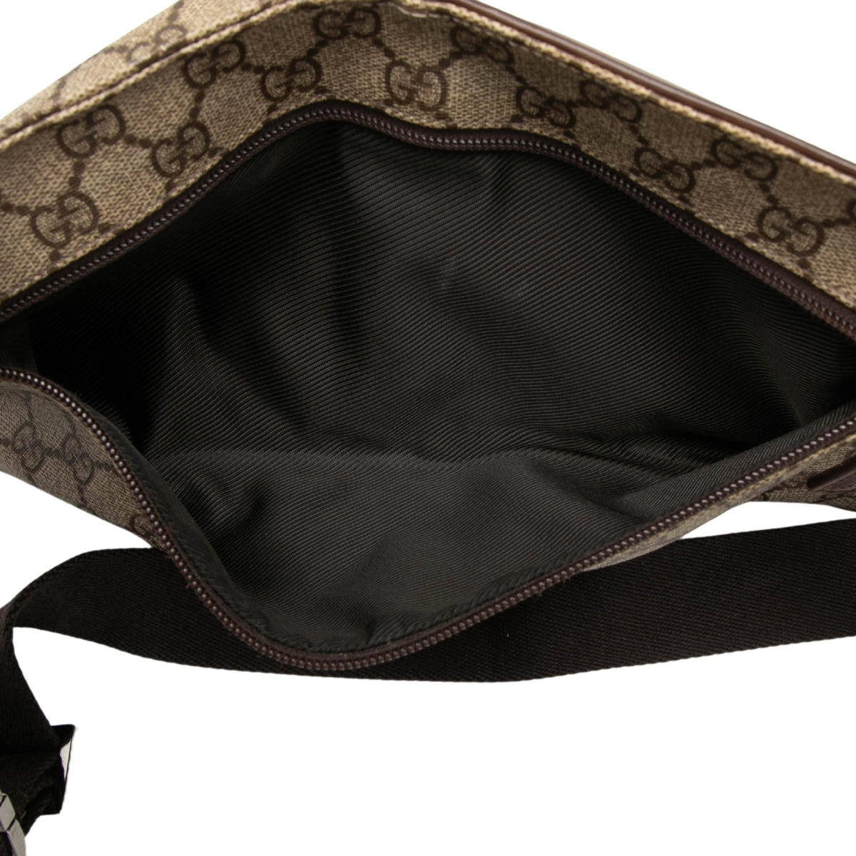 Gucci GG Supreme Double Pocket Belt Bag