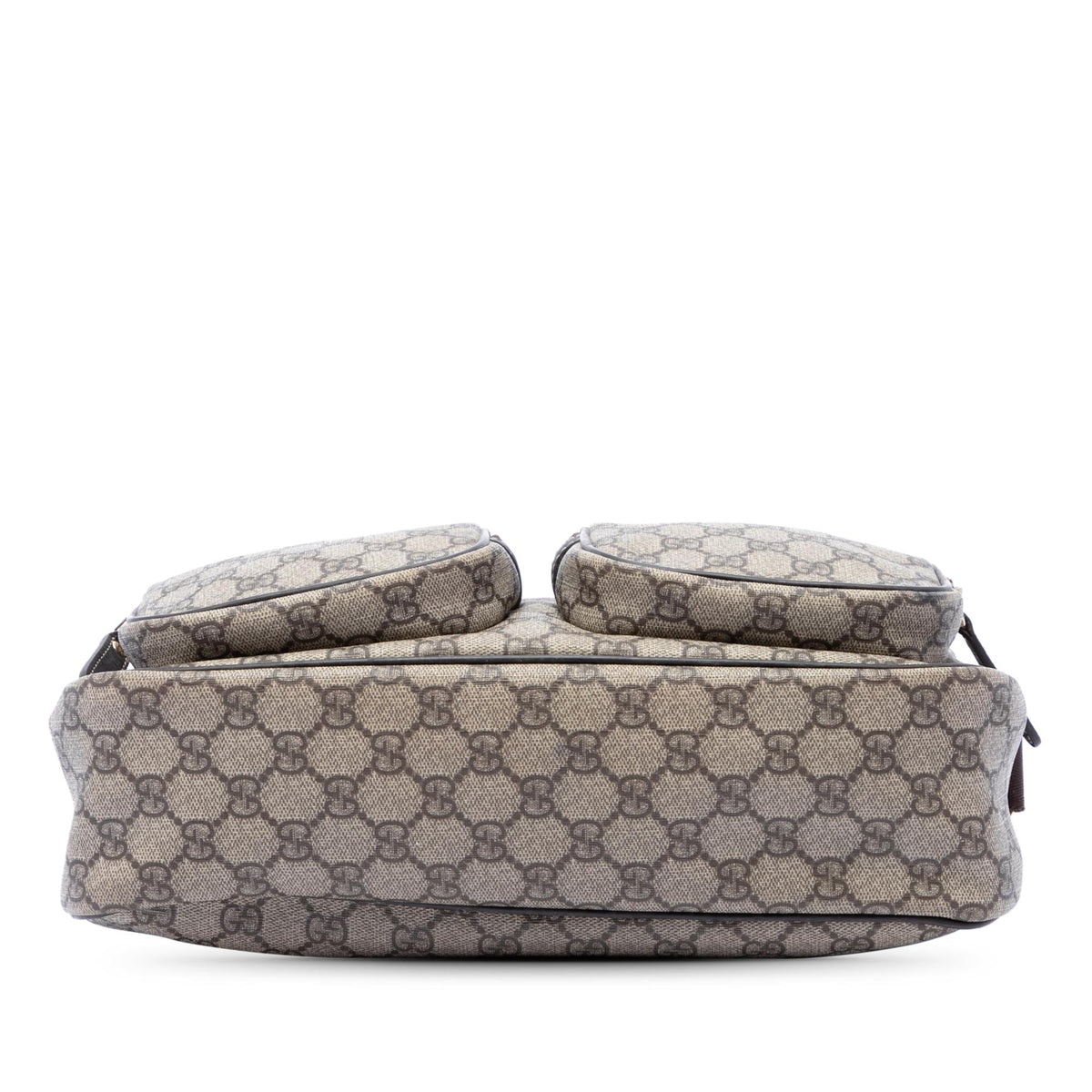Gucci GG Supreme Double Pocket Crossbody