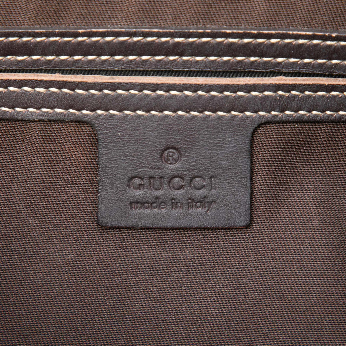 Gucci GG Supreme Double Pocket Crossbody