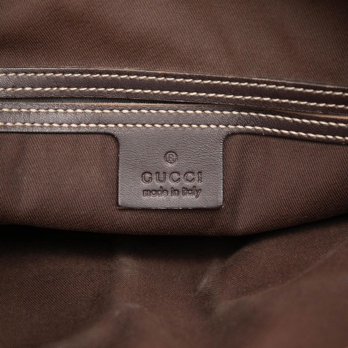 Gucci GG Supreme Double Pocket Crossbody