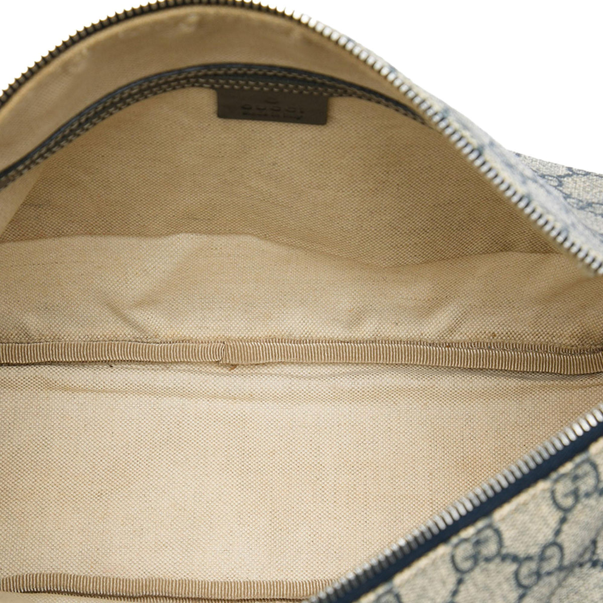 Gucci GG Supreme Double Pocket Crossbody