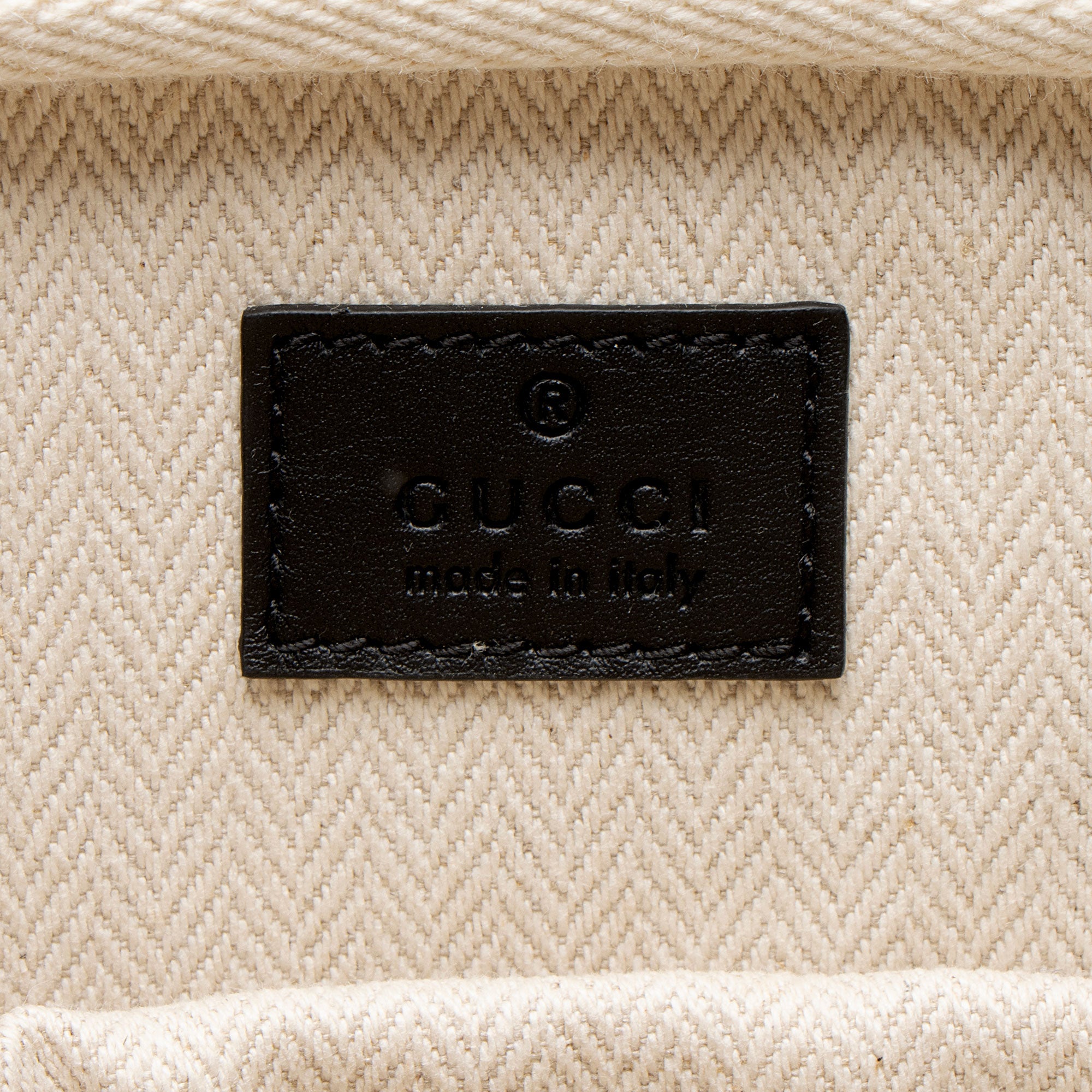 Gucci GG Supreme Emblem Briefcase