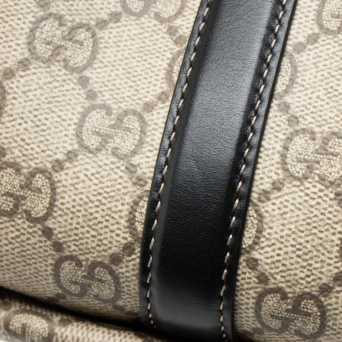 Gucci GG Supreme Emblem Medium Bucket Bag