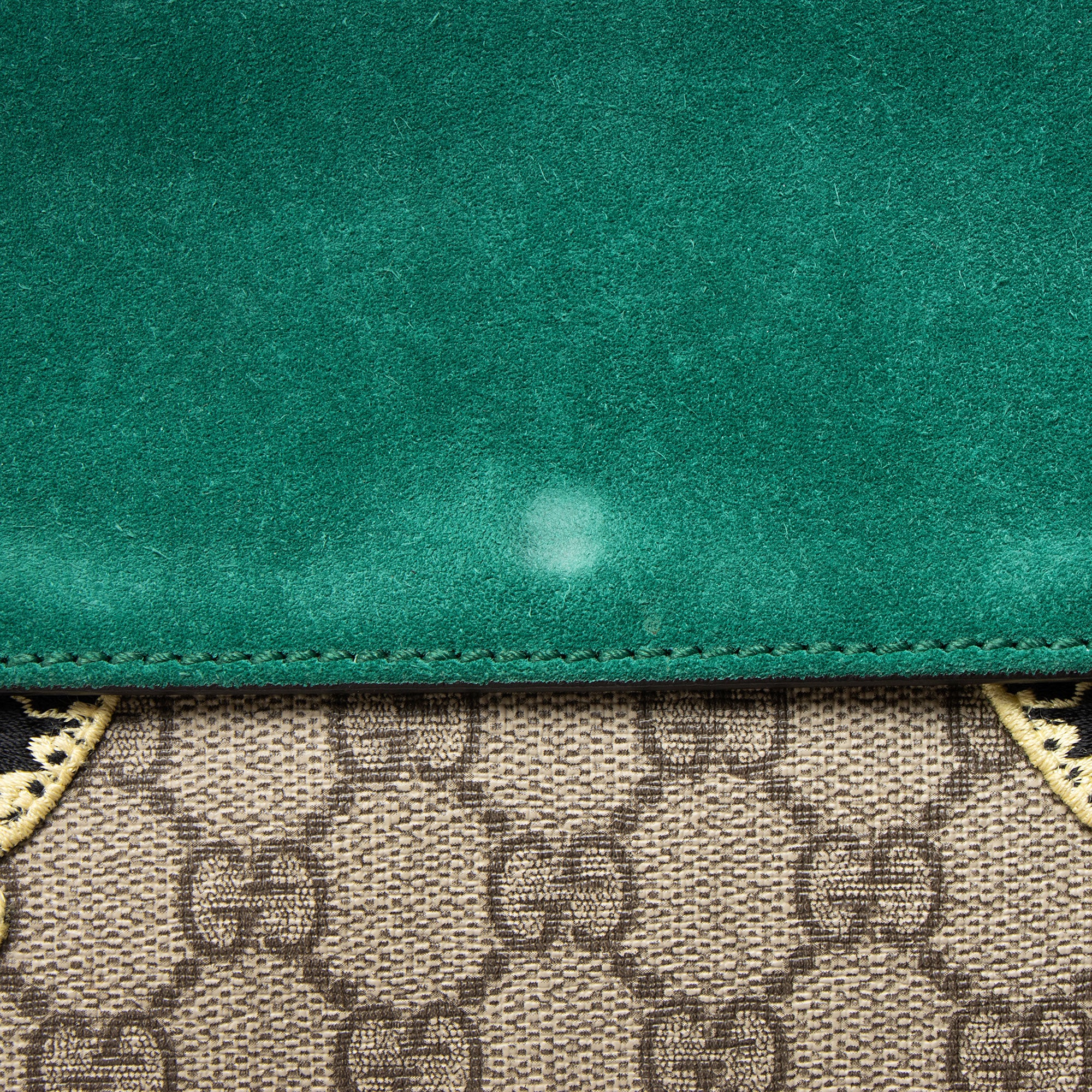 Gucci GG Supreme Embroidered Dionysus Medium Shoulder Bag