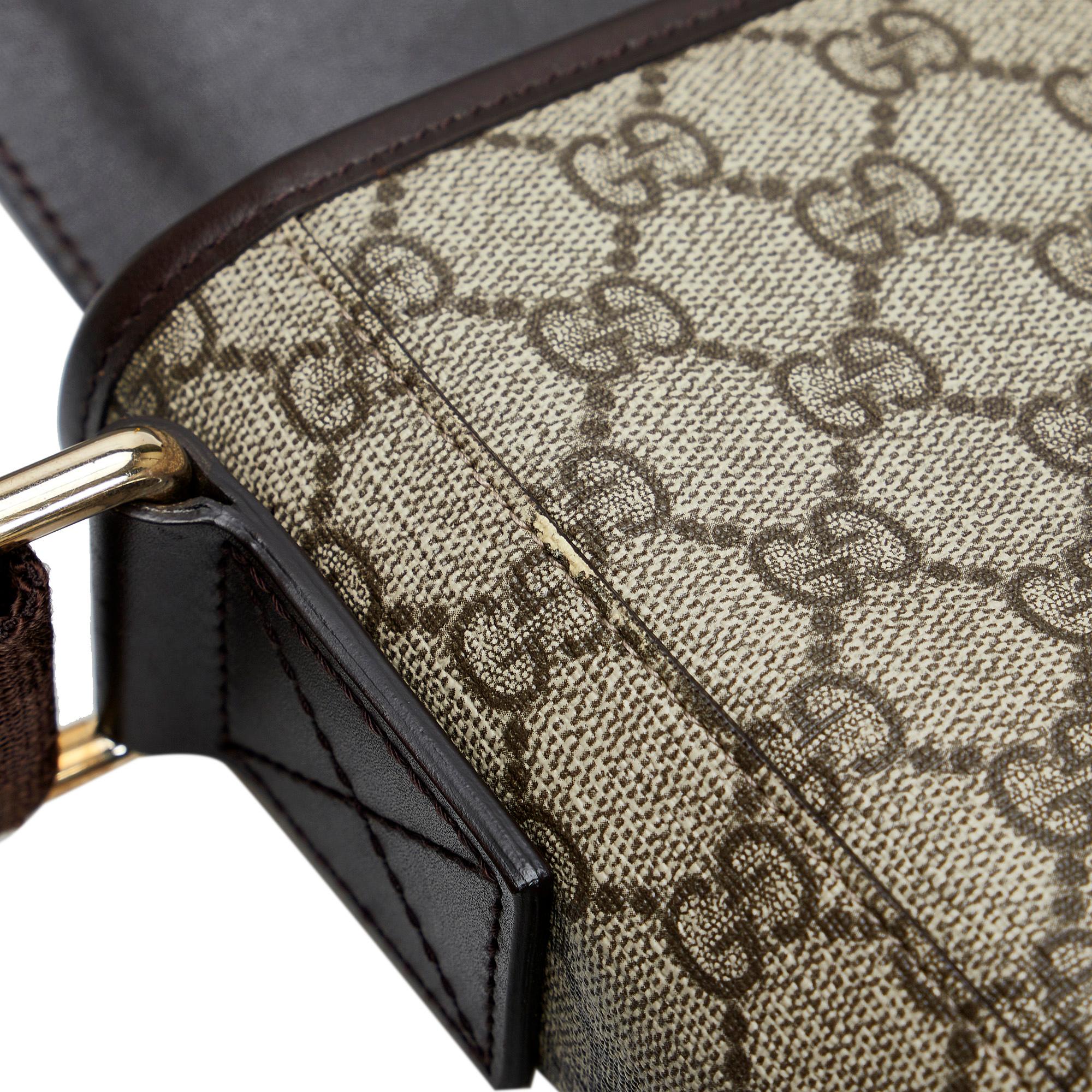 Gucci GG Supreme Flap Messenger (SHG-auy0Qj)