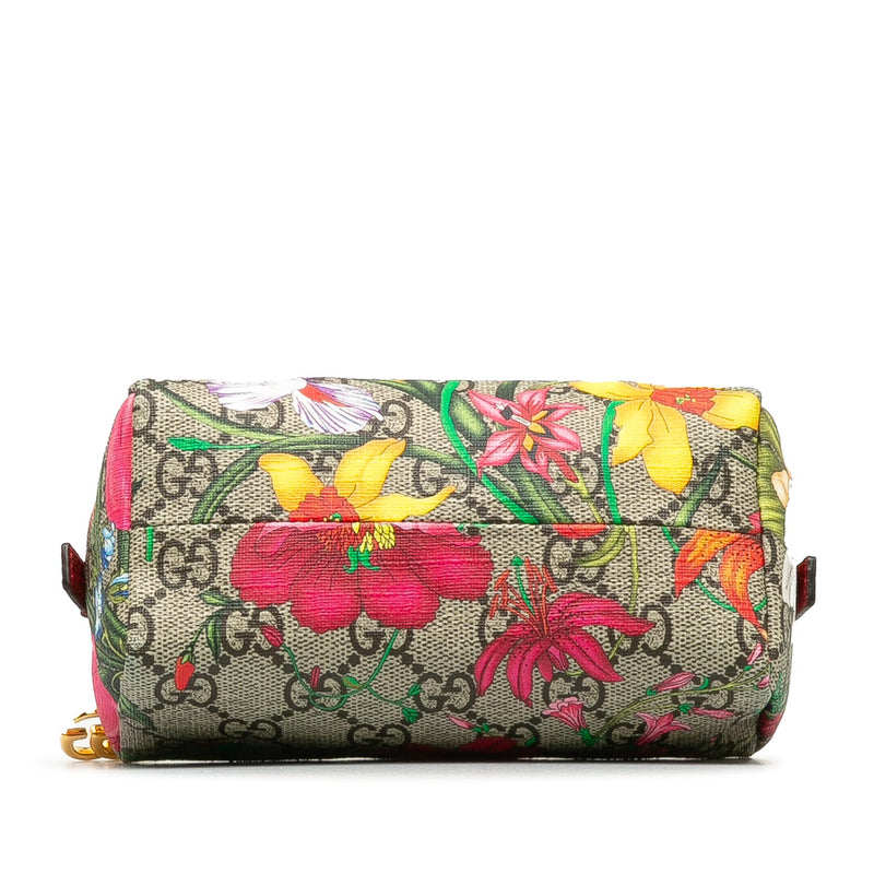 Gucci GG Supreme Flora Ophidia Cosmetic Case (SHG-Lyw2S3)