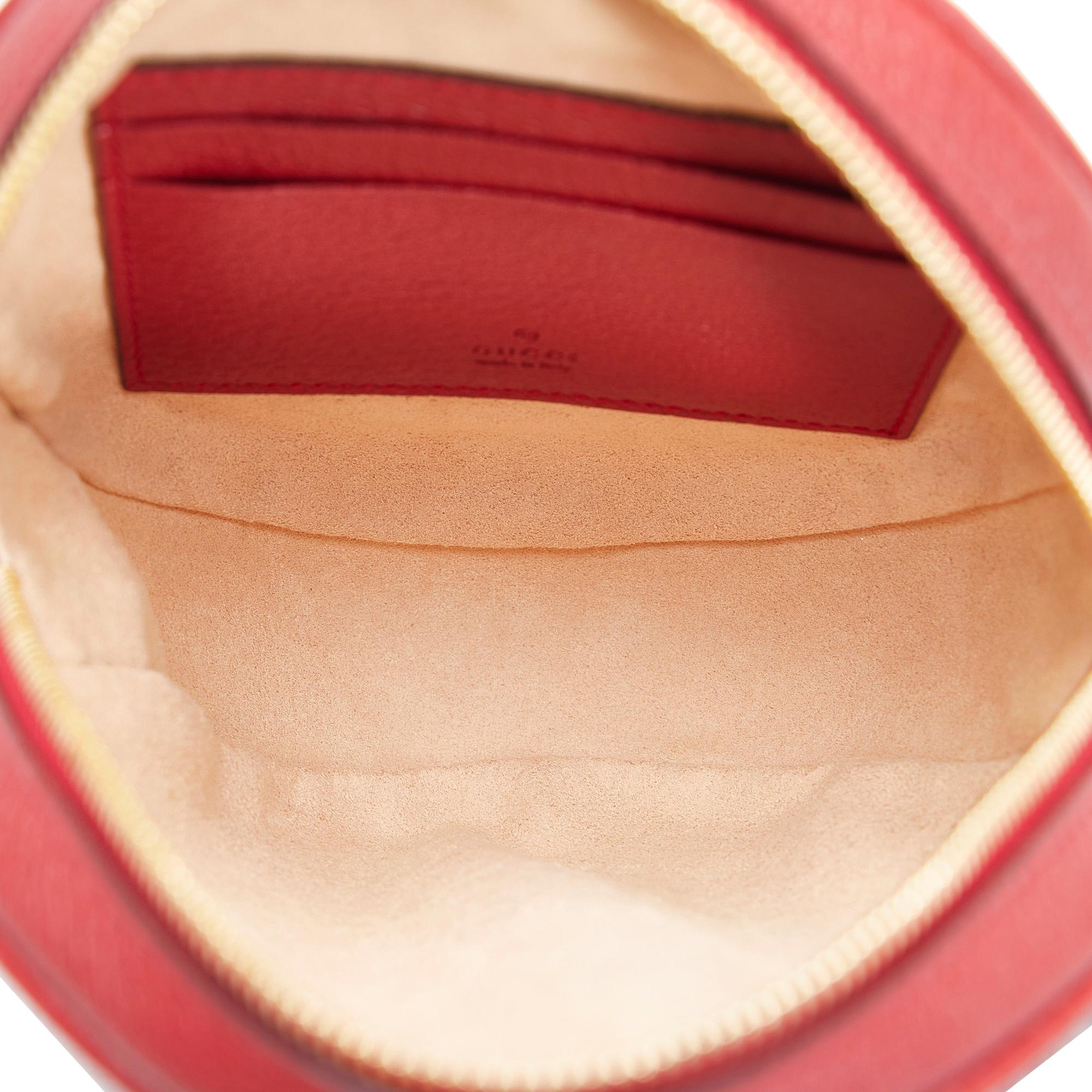 Gucci GG Supreme Flora Ophidia Round Backpack (SHG-hwt1rn)