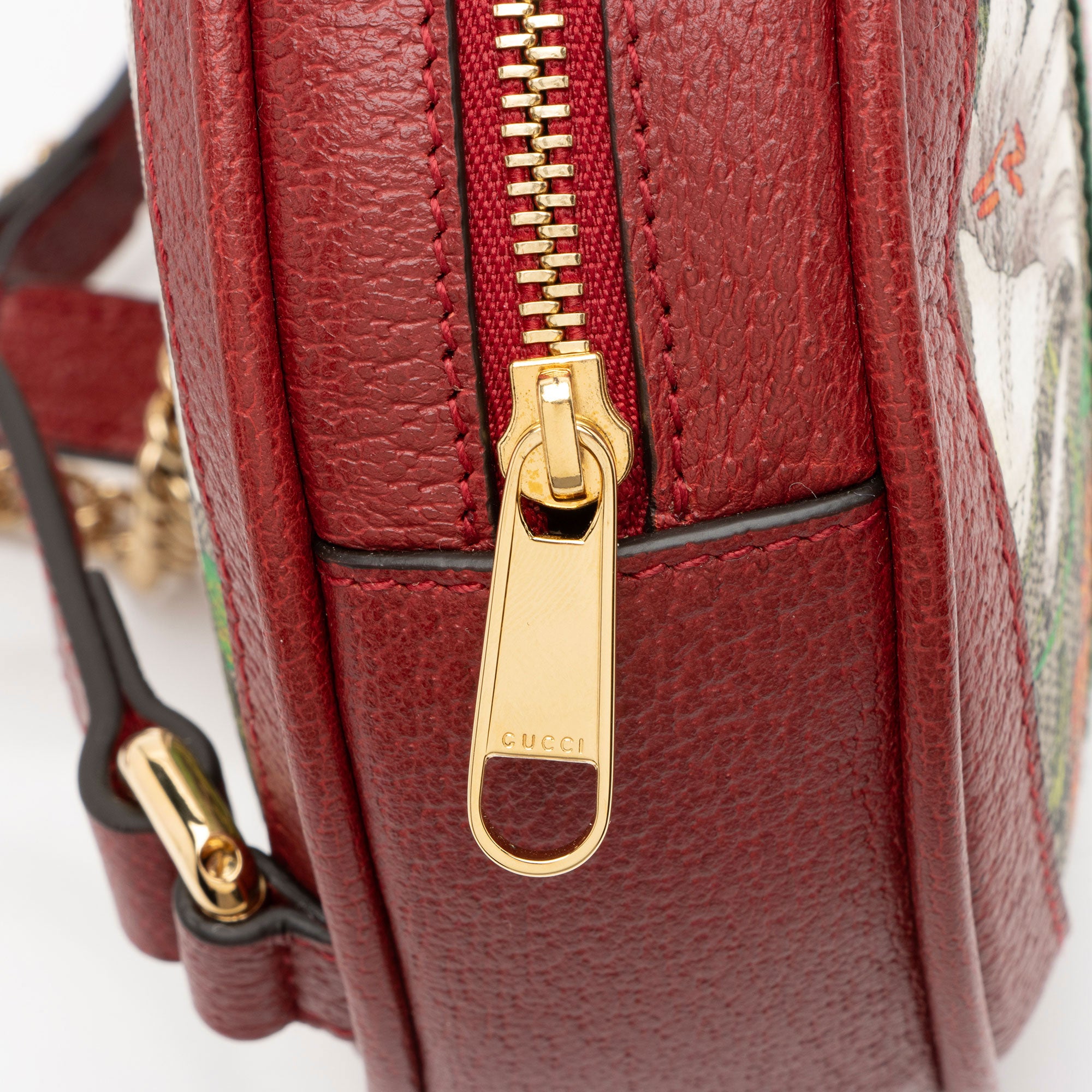 Gucci GG Supreme Flora Ophidia Round Mini Backpack