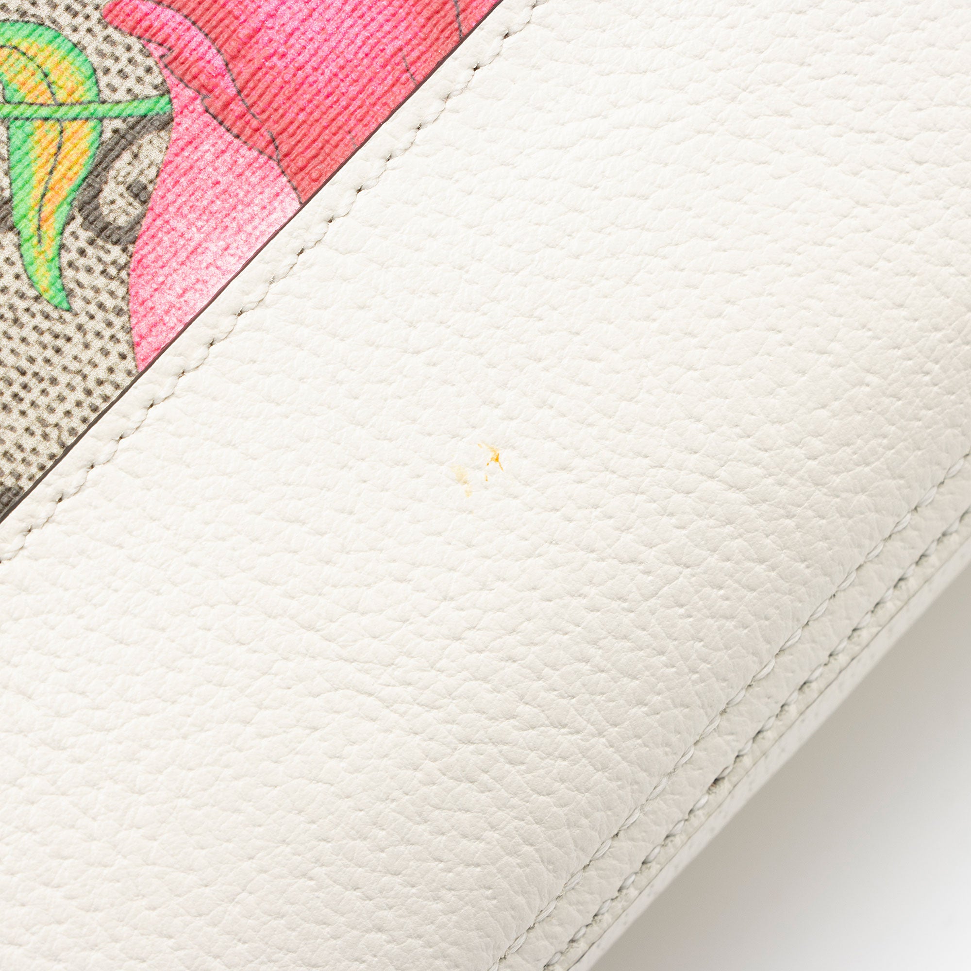 Gucci GG Supreme Flora Ophidia Vertical Shopping Tote