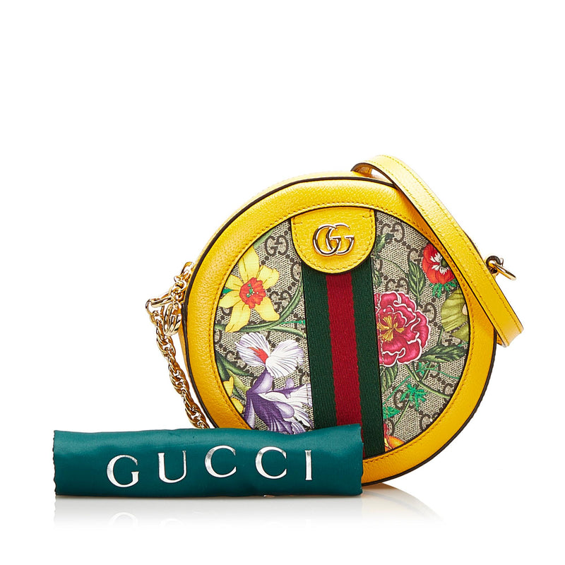 Gucci GG Supreme Flora Ophidia (SHG-36783)